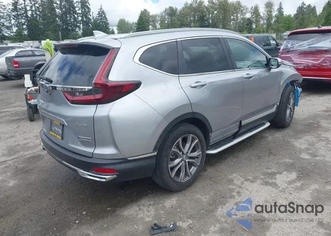 2021 Honda Cr-V Hybrid Touring from USA, damaged, VIN 7FART6H9XME011488
